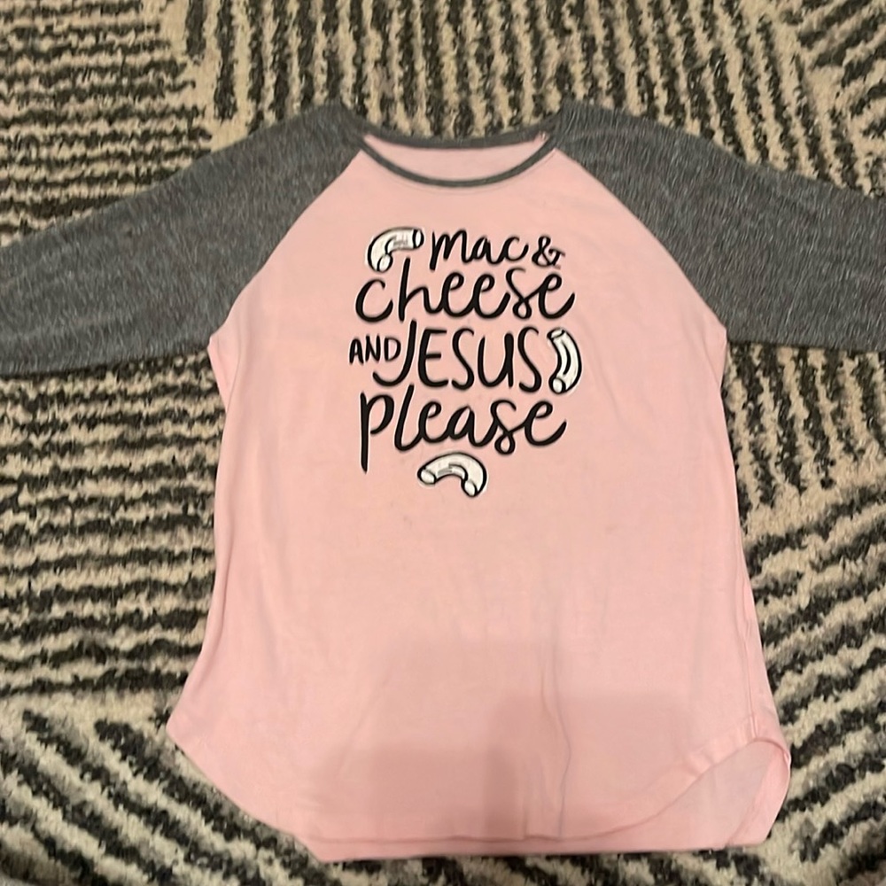Christian and Mac and cheese shirt !
